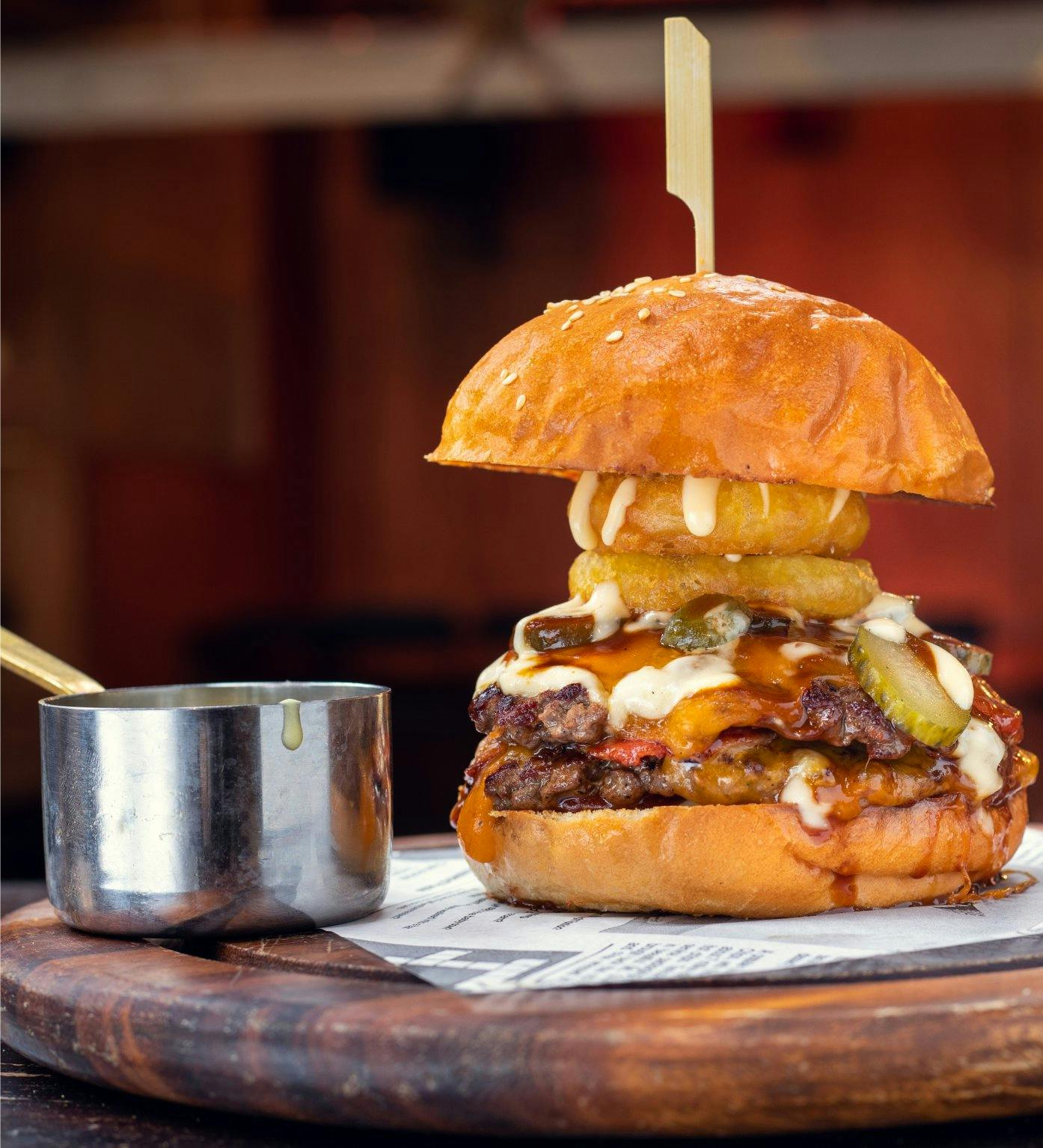 The BBKang burger - Voted Queenstown's best burger